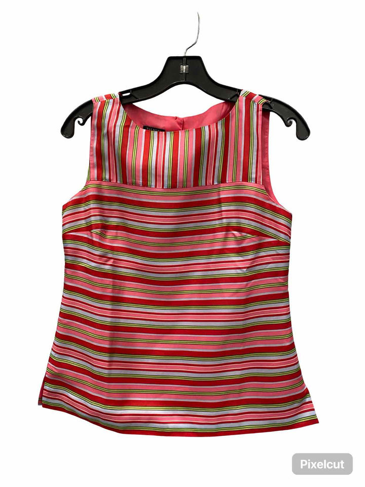 Talbots Size 2P Pink Red Tank Top