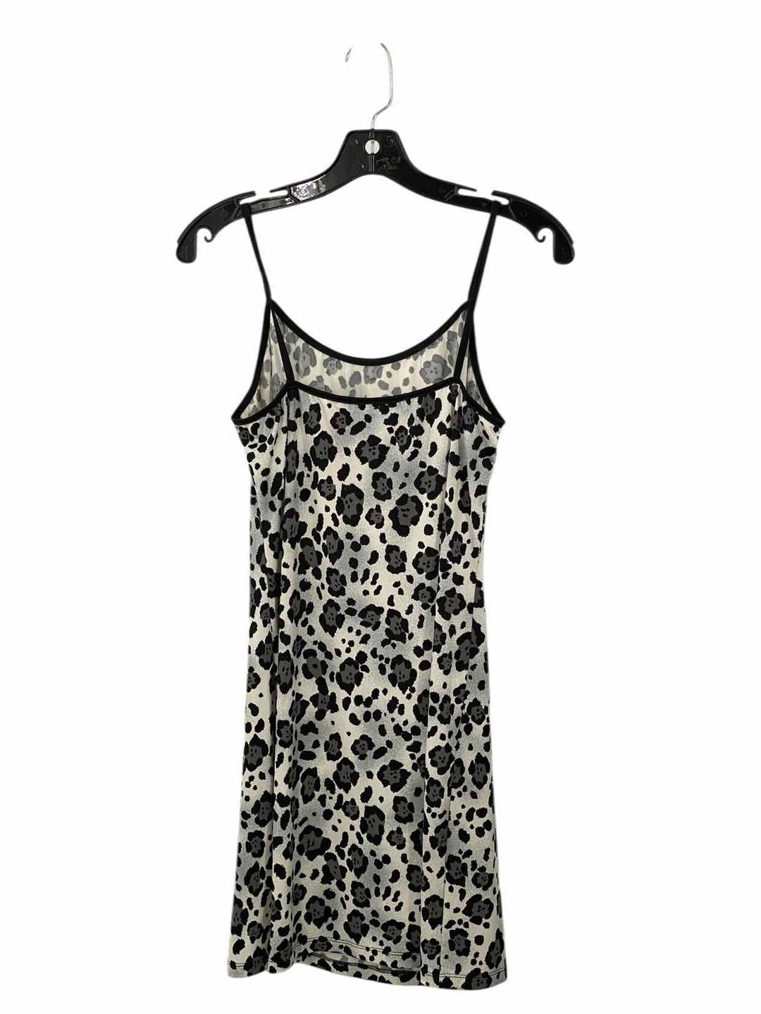 Kokoon Size S/M White Black leapard Dress