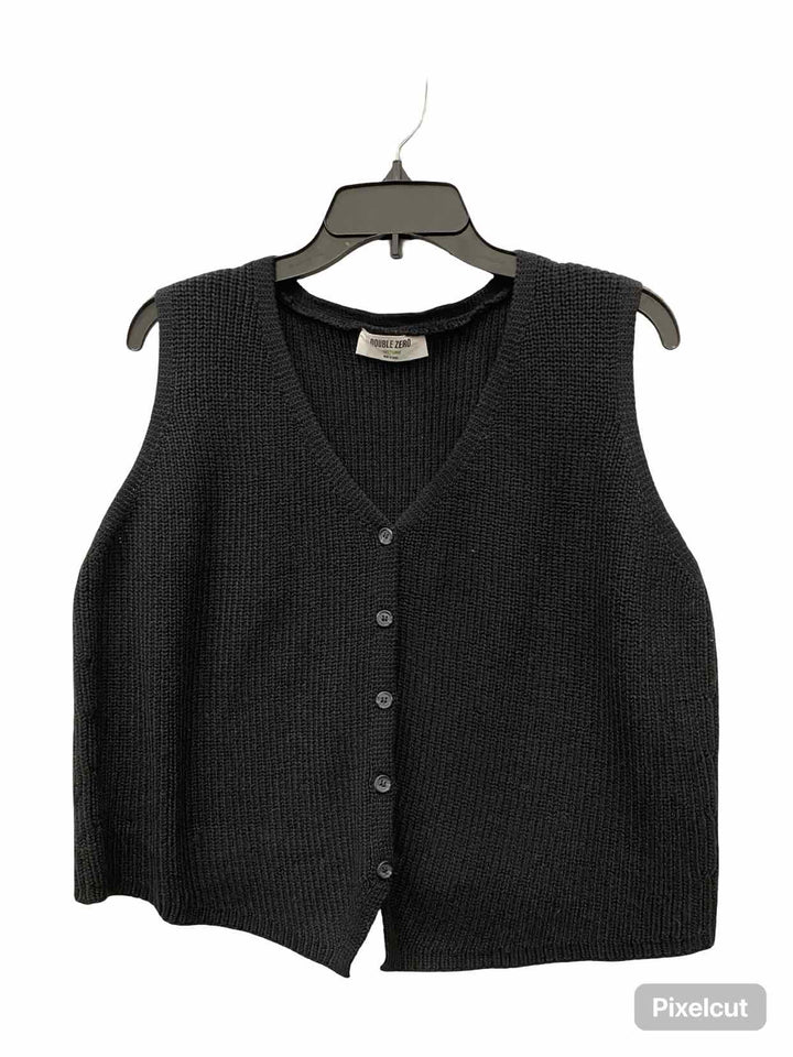Double Zero Size L Black Vest