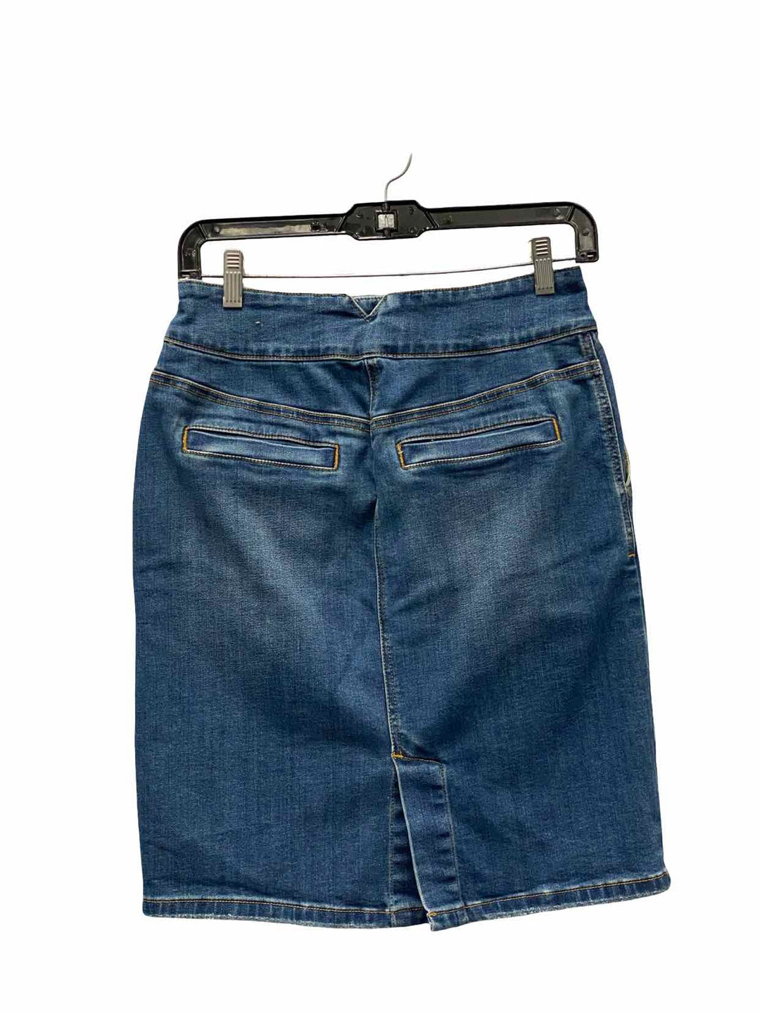 PrAna Size 4 Blue Denim Skirt