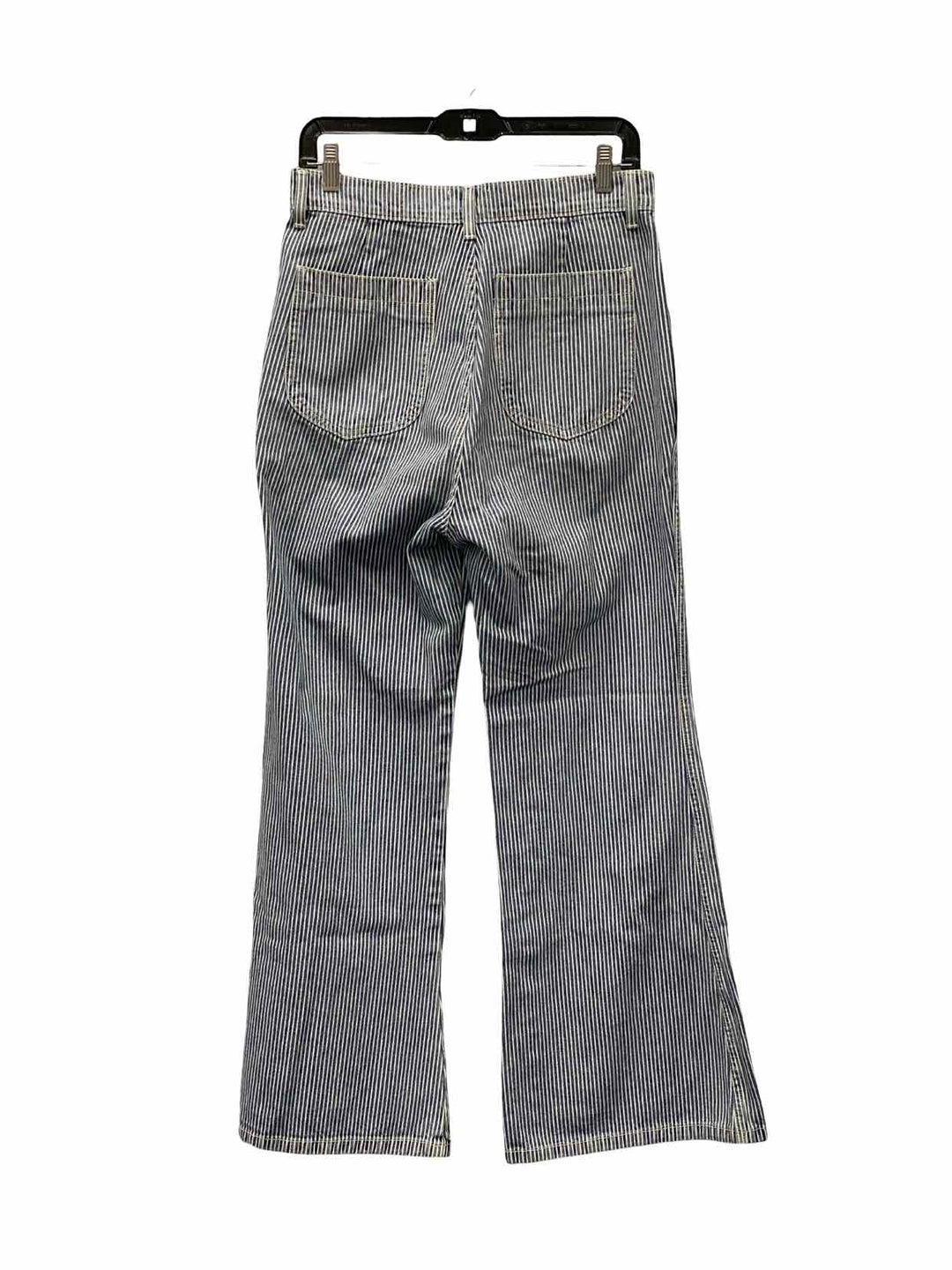 DOEN Size 29 Blue White Stripe Jeans