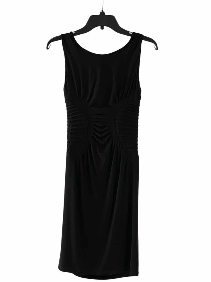 Joseph Ribkoff Size 6 Black Dress