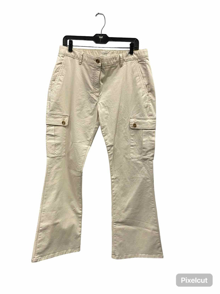 Banana Republic Size 12 Cream Pants