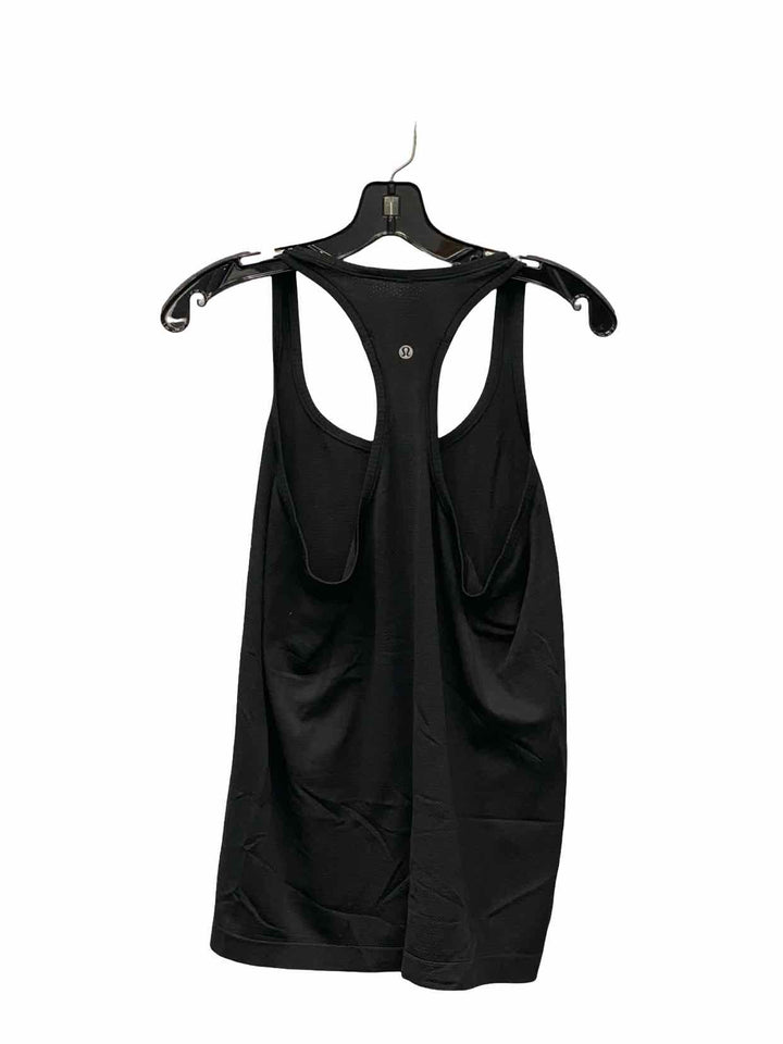 Lululemon Size 10 Black Athletic Tank Top