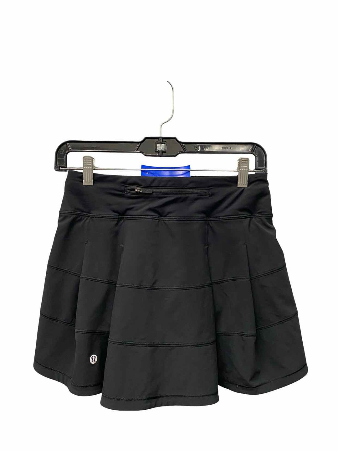 Lululemon Size 2 Black Pleated Athletic Shorts