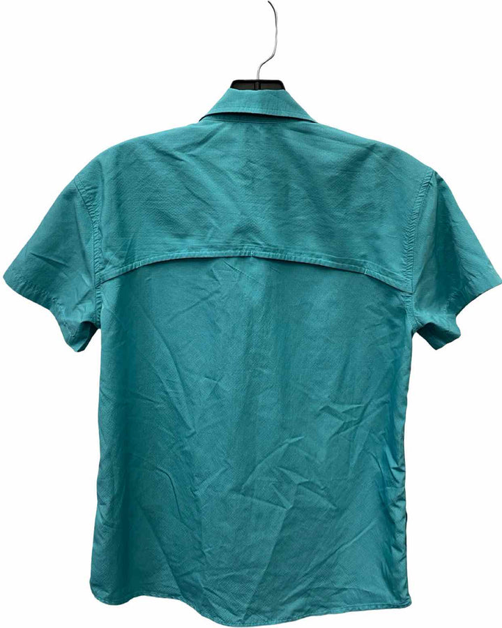 Eddie Bauer Size XS Teal Short Sleeve Shirts