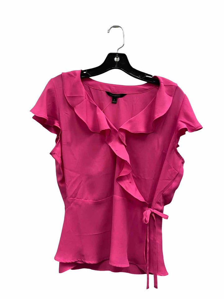 Banana Republic Size S Pink Short Sleeve Shirts