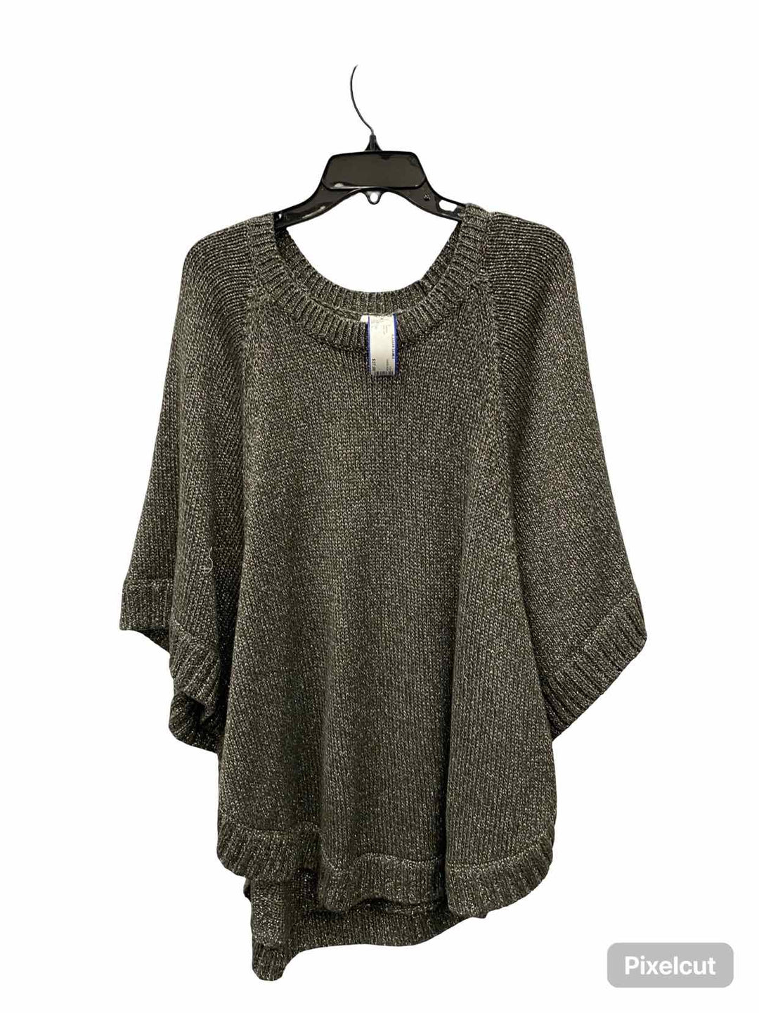 Cabi Size L Grey Knit Sweater