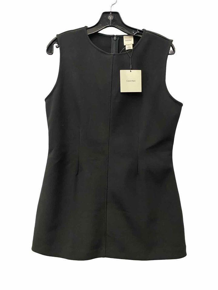 Calvin Klein Size L Black Dress
