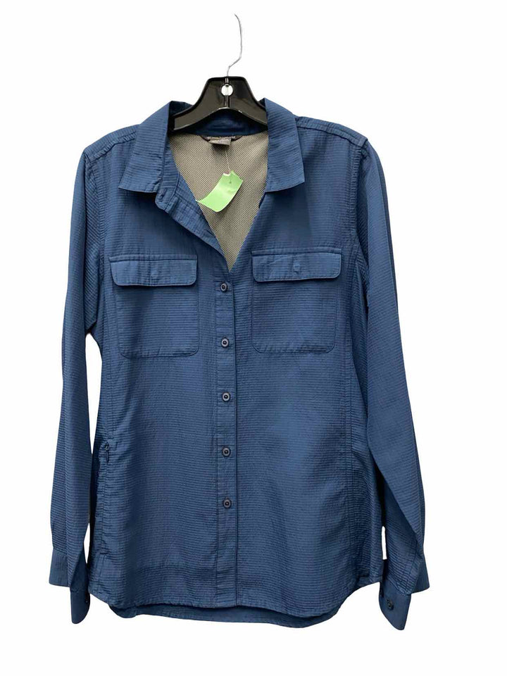 Exofficio Size M Blue Long Sleeve Shirts