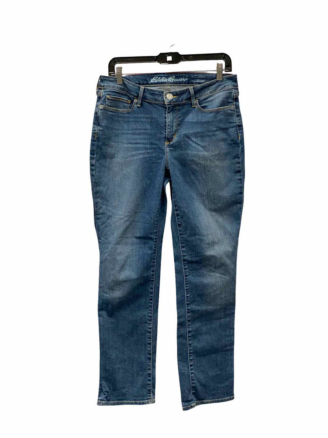Eddie Bauer Size 8 Blue Straight Jeans