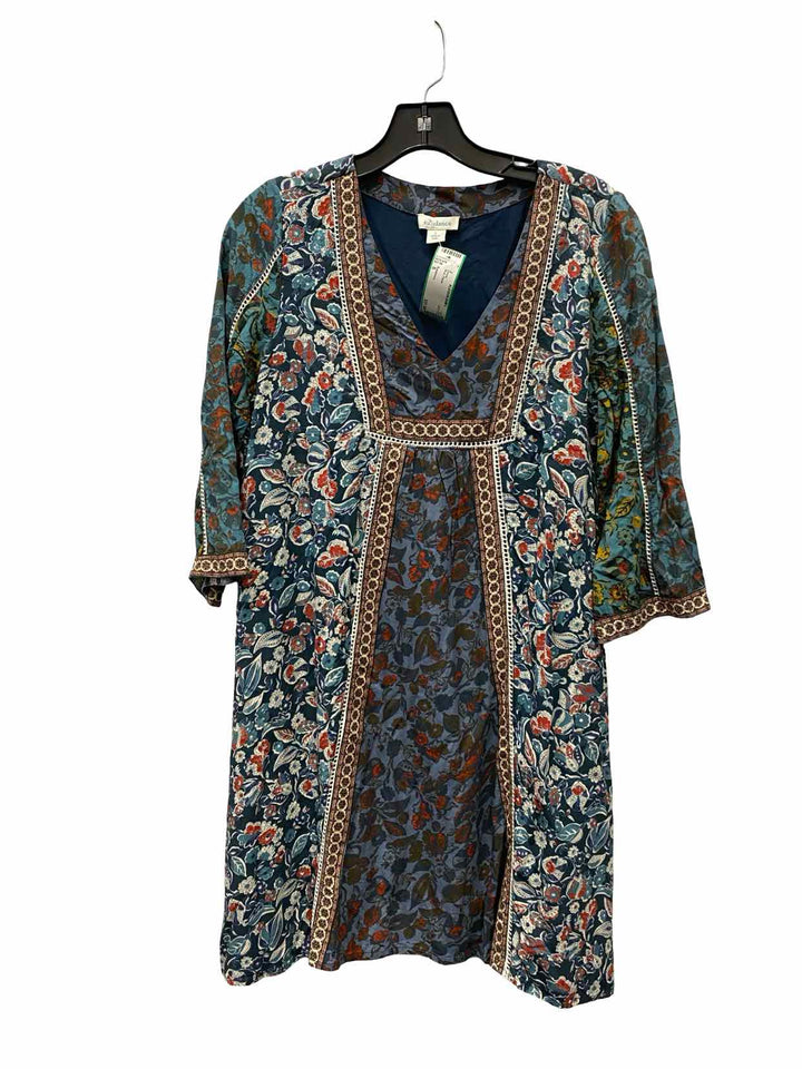 Sundance Size S Blue Floral Dress