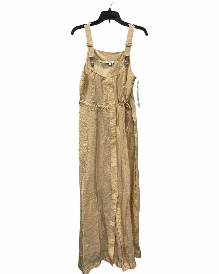 DKNY Size XS Gold Dress