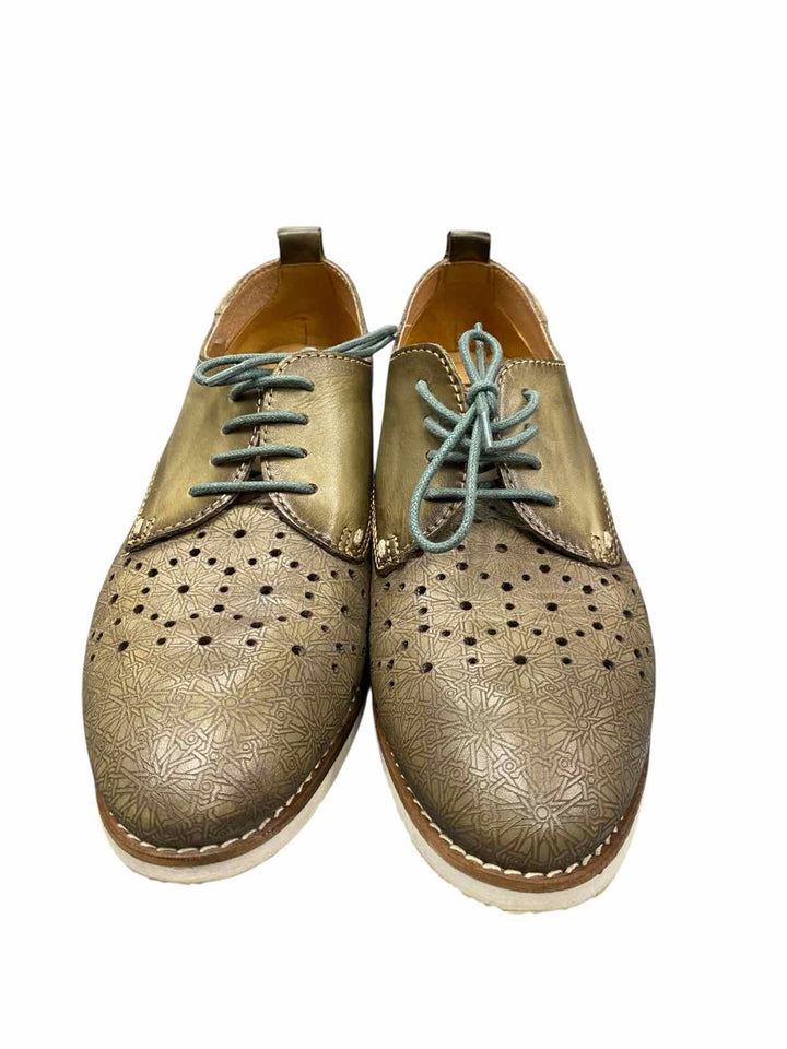 Pikolinos Shoe Size 36 Olive Leather Royal Derby Loafers
