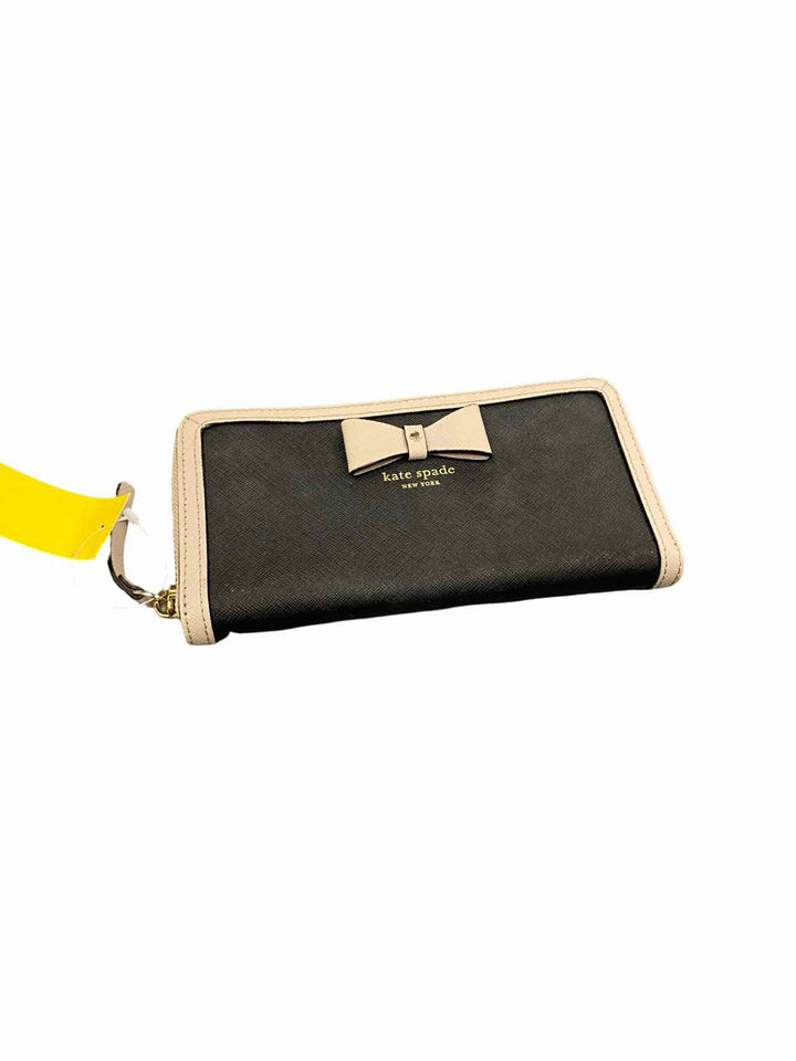 KATE SPADE Black Zip Around Wallet