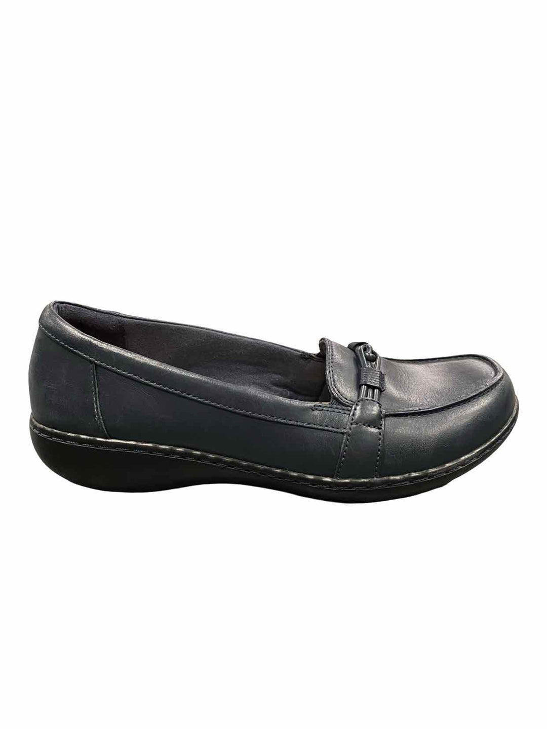 Clarks Shoe Size 8 Navy Loafers