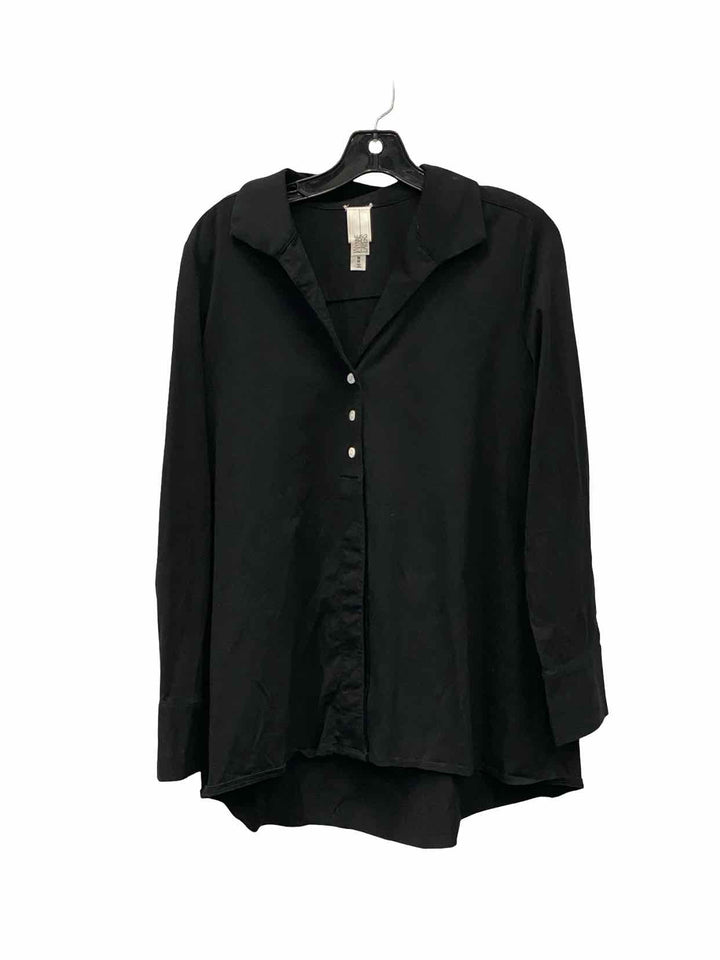 Wynne Layers Size M Black Long Sleeve Shirts
