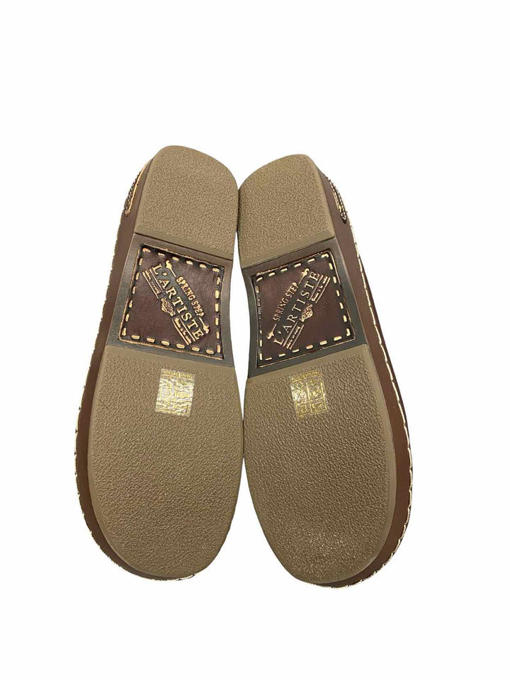 L'Artiste Shoe Size 43 Brown Leather Chino New in Box Clogs