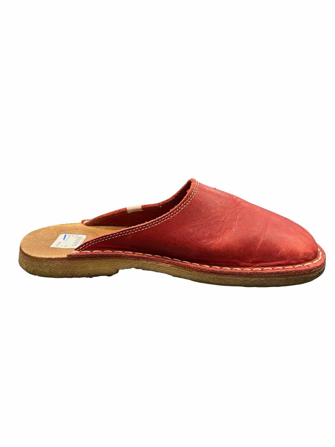 Duckfeet Shoe Size 39 Red Leather Blavand Clogs