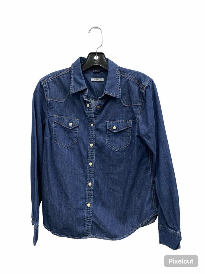Gap Size S Denim Long Sleeve Shirts