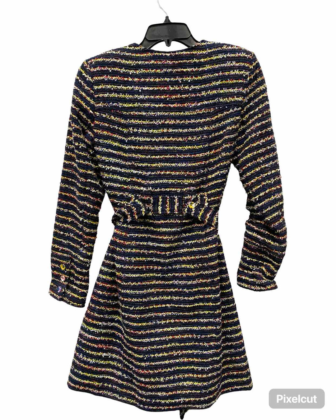 Cabi Size 2 Navy Blue Multi Coat(Long)