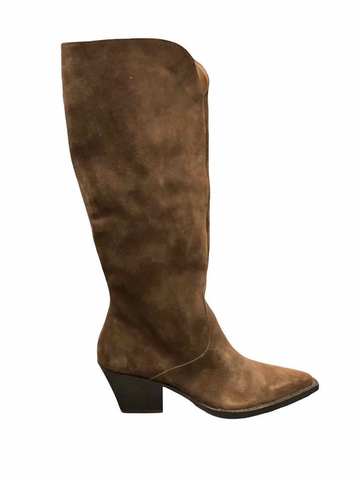 Dolce Vita Shoe Size 11 Brown Suede Raj Boots(knee)