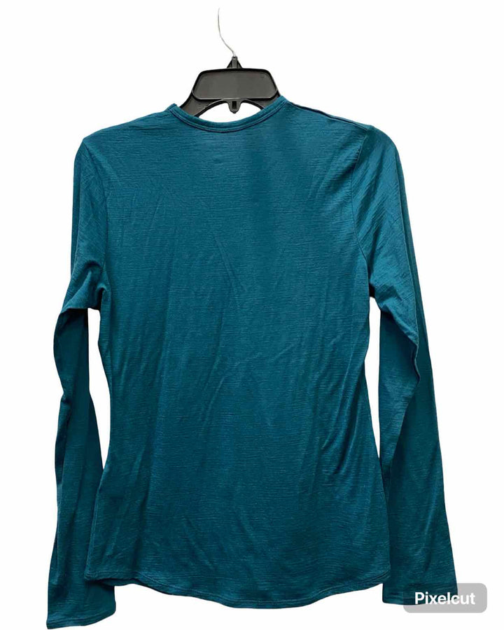 Segments Size S Green 100% Merino Wool Long Sleeve Shirts
