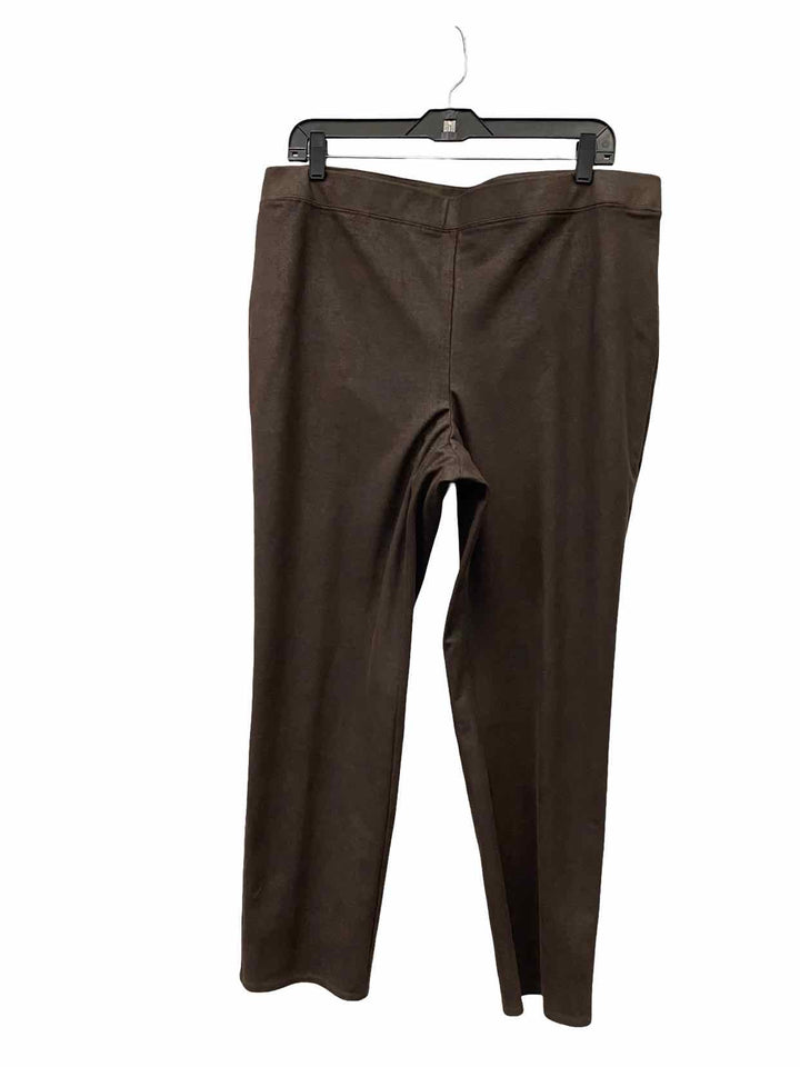 Chico's Size 14 Brown Pants