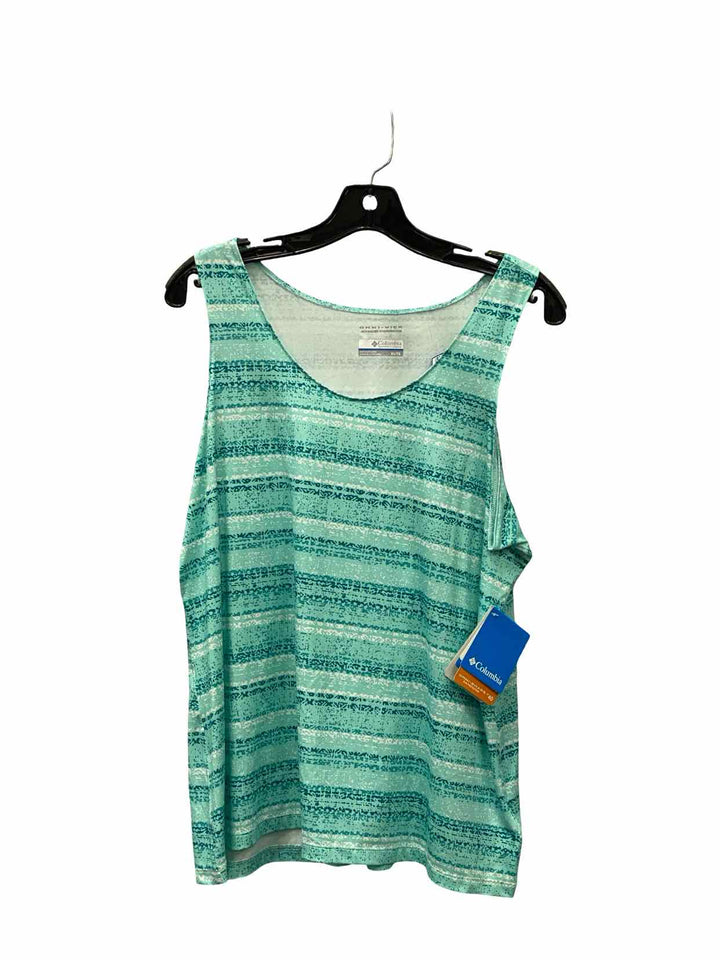 Columbia Size XL Blue Print NWT Tank Top