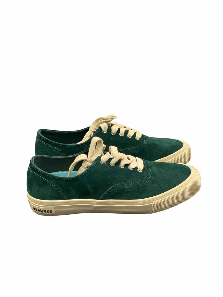 SeaVees Shoe Size 9.5 Green Suede Legend X Skateboarding Shoes Sneakers