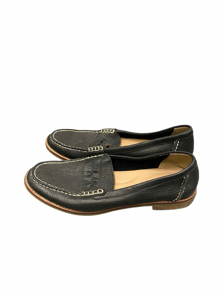 Sperry Shoe Size 10 Black Leather Loafers