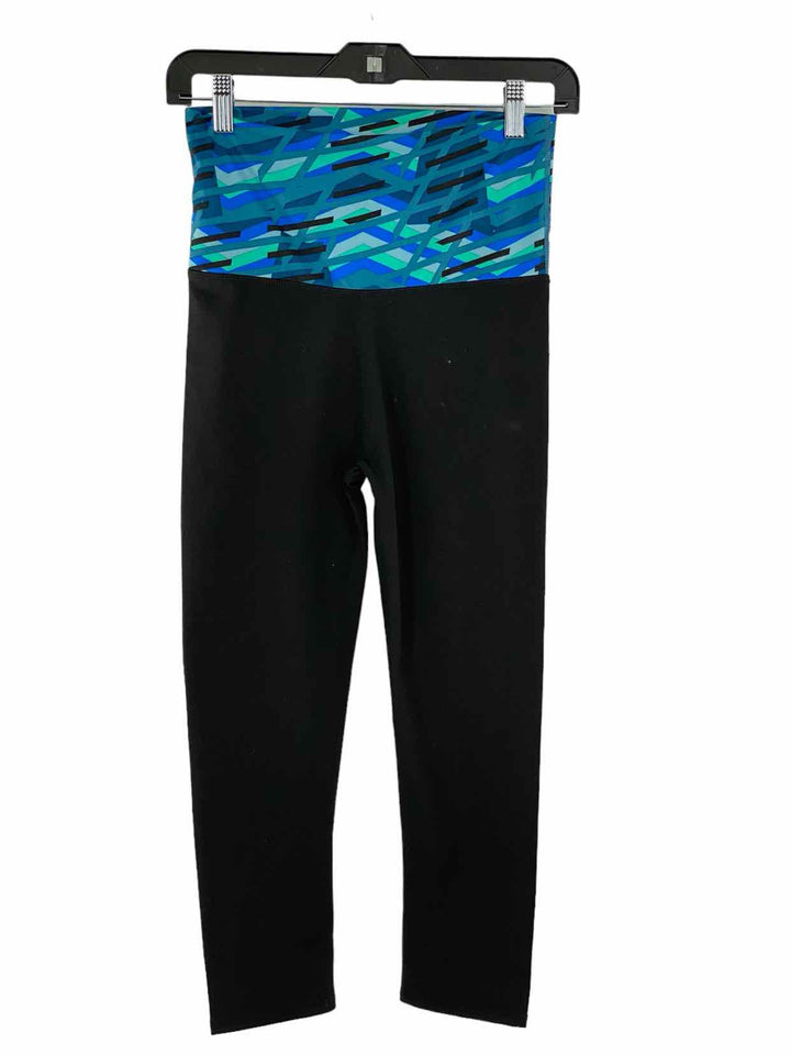 Fabletics Size XXS Black Multi Athletic Pants