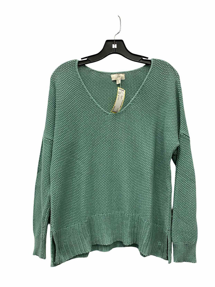 Lucky Brand Size S Green Sweater