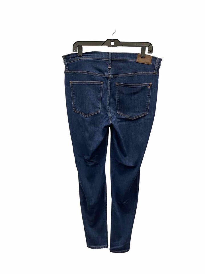 MadeWell Size 32 Blue Skinny Jeans