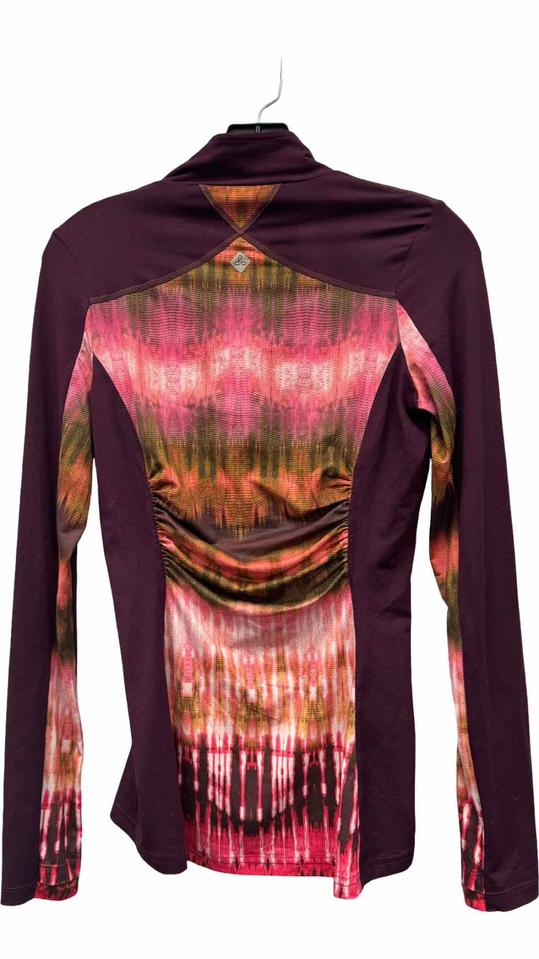 PrAna Size XS Purple Multi Print Athletic Jacket