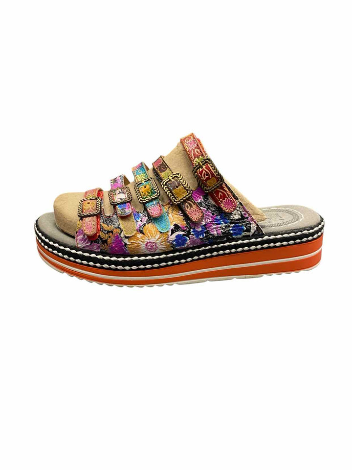 L'Artiste Shoe Size 41 Multi-Color Zazzera Sandals