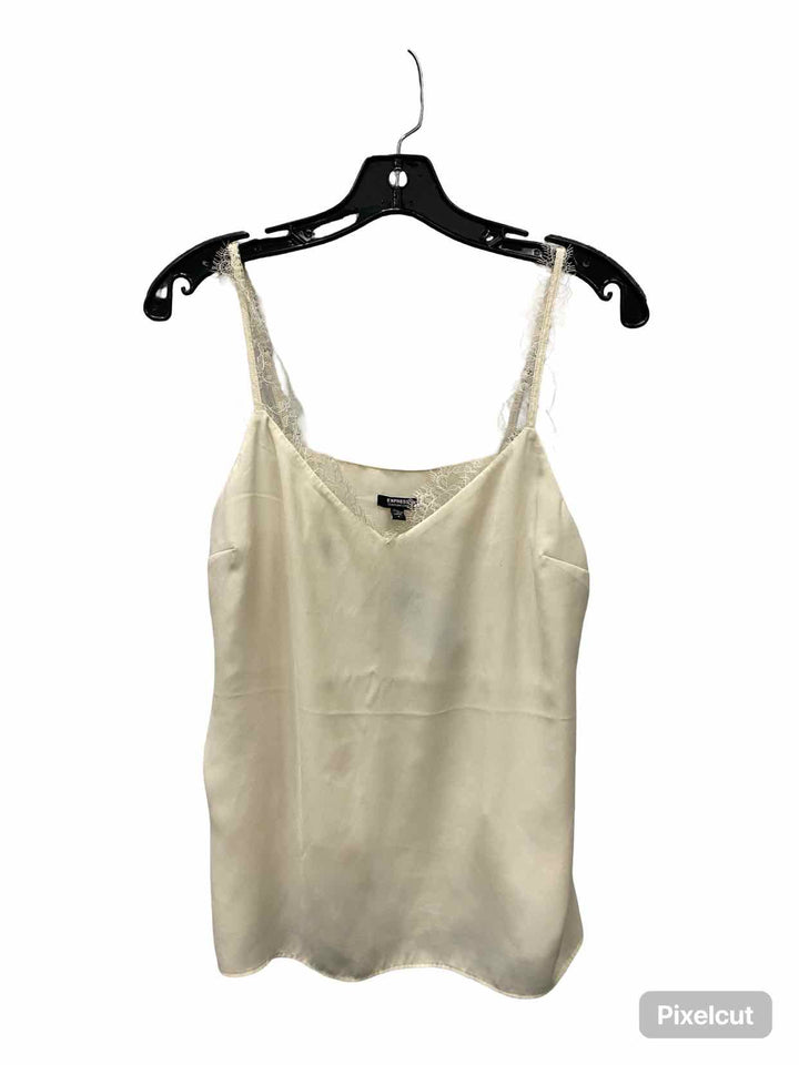 Express White Lace Tank Top