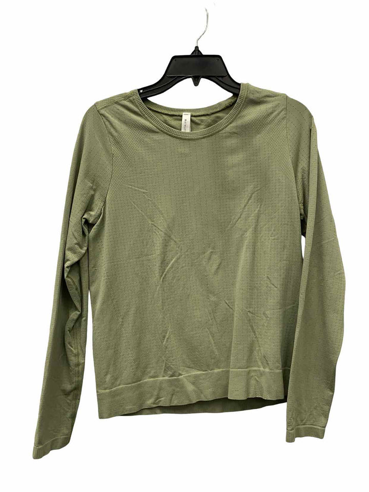 Athleta Size S Sage Green Athletic Long Sleeve