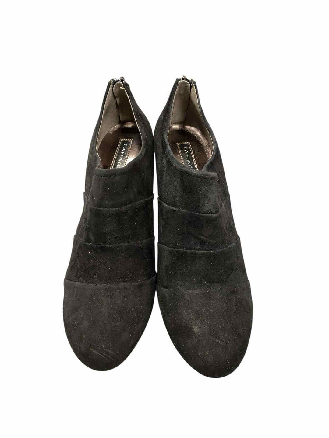 Tahari Shoe Size 7.5 Black Suede Heels