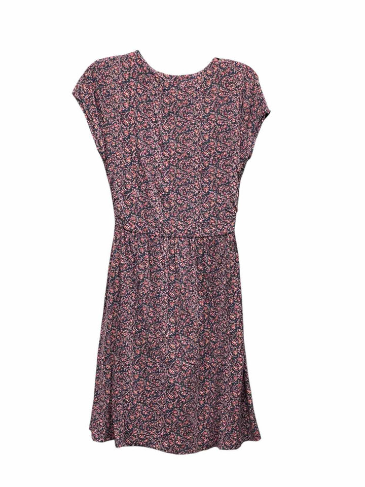 Garnet Hill Size 6 Pink navy Dress