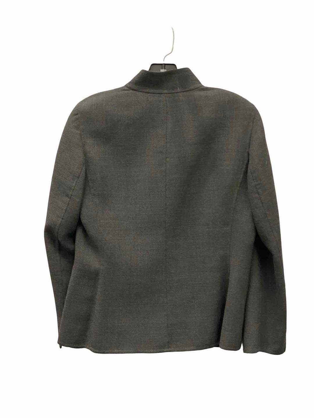 Dana Buchman Size 6 Gray 100% Wool Jacket