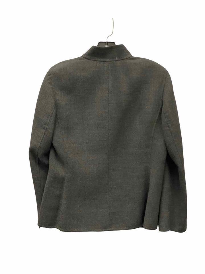Dana Buchman Size 6 Gray 100% Wool Jacket