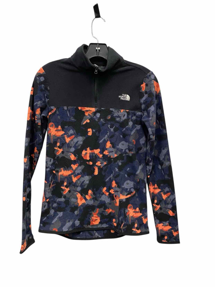 The North Face Size XS Black Multi Athletic Long Sleeve