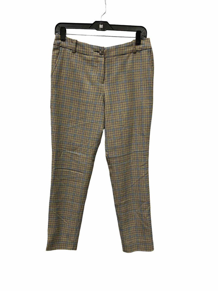 Pendleton Size 4P Beige Blue 100% virgin wool Pants