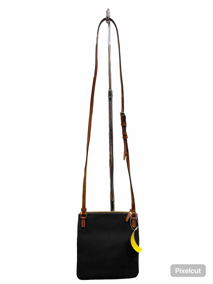 Dooney & Bourke Black North South Triple Zip Purse