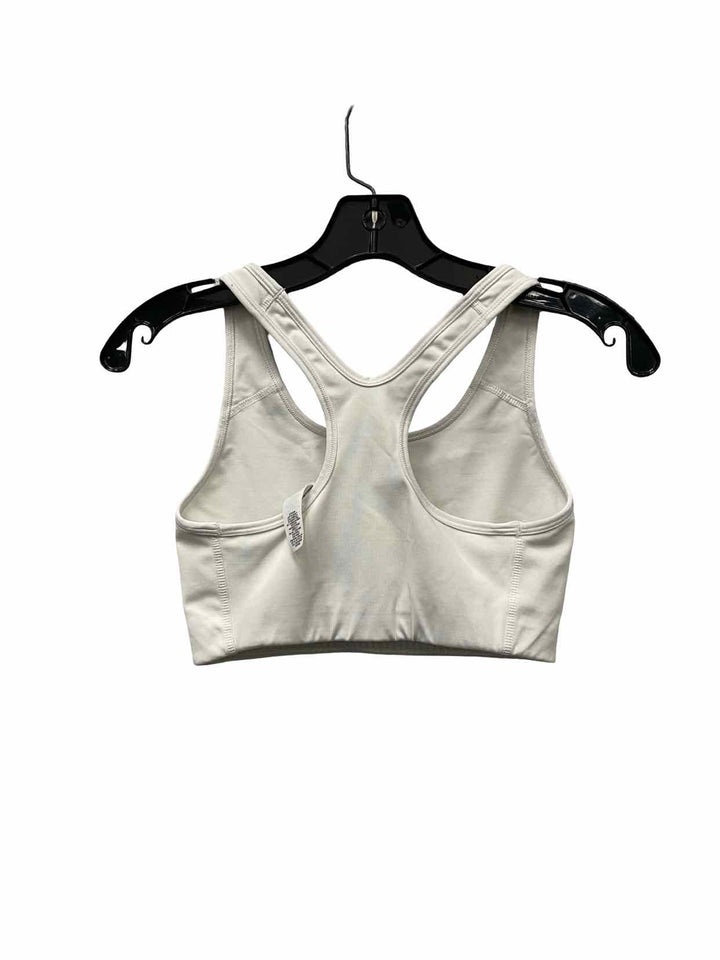 Nike Size S White Athletic Bra