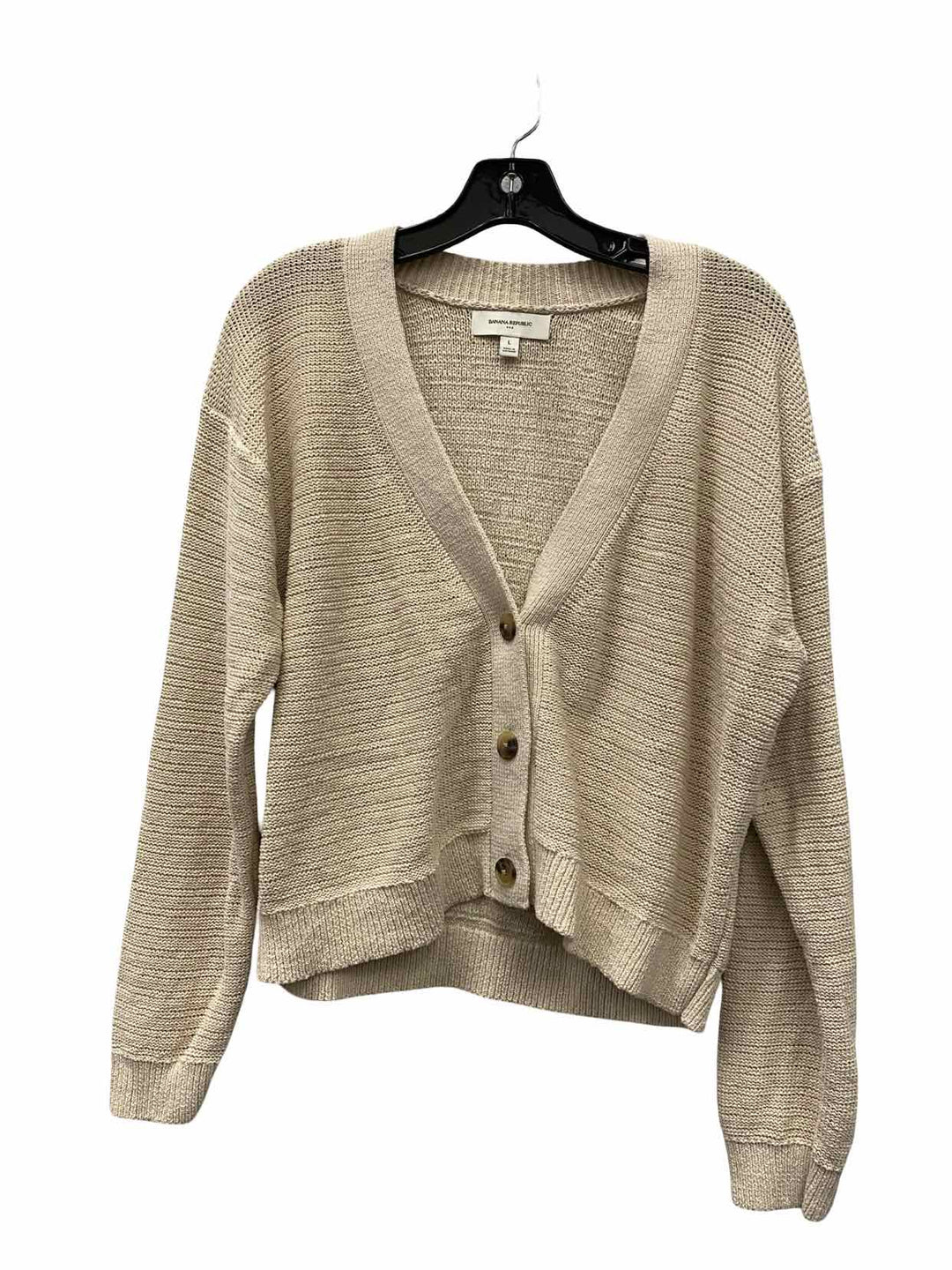 Banana Republic Size L Beige Sweater