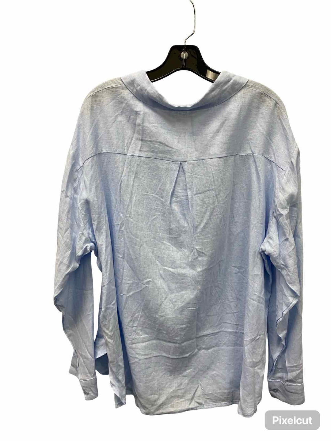 BlankNYC Size L Blue Long Sleeve Shirts