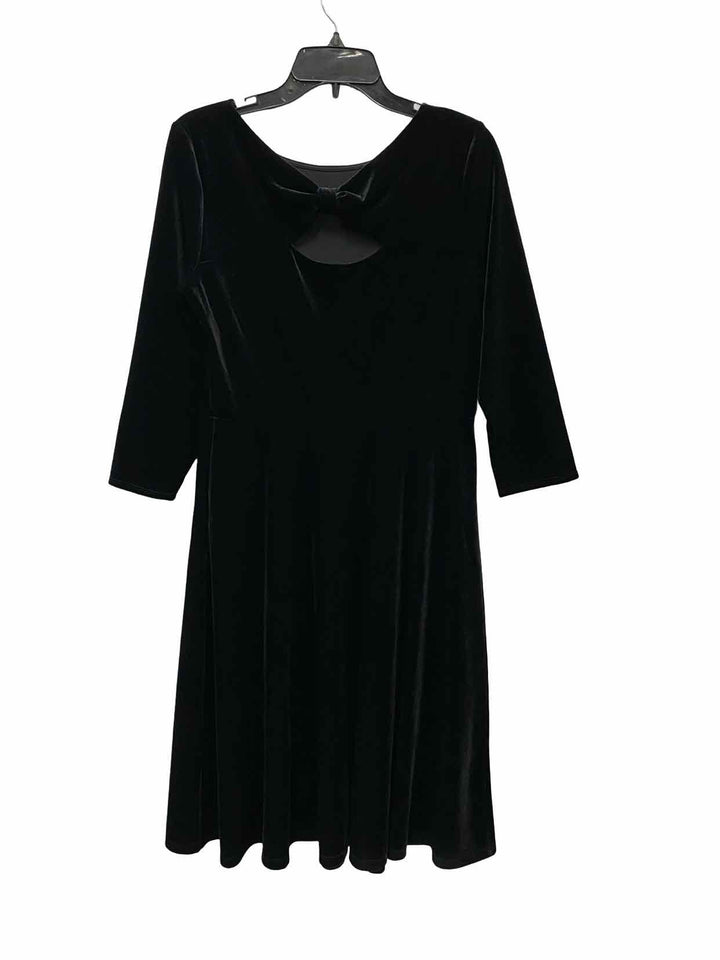 Talbots Size 8 Black Dress