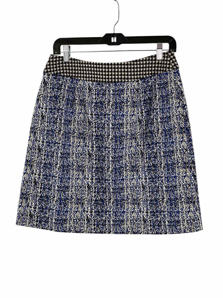 Cabi Size 6 Blue Black & White Skirt